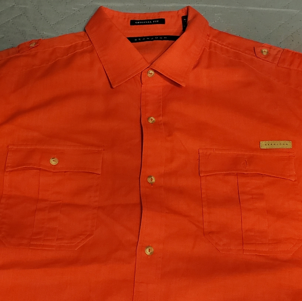 Mens Sean John dress casual dress and casual shirt